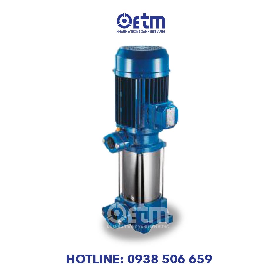 BƠM LY TÂM TRỤC ĐỨNG ĐA TẦNG CÁNH MATRA SERIES U